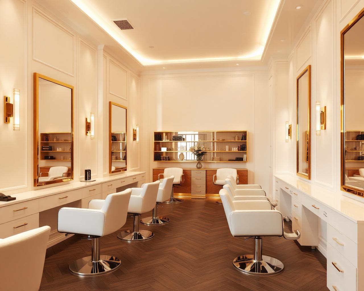 Salon Innenansicht