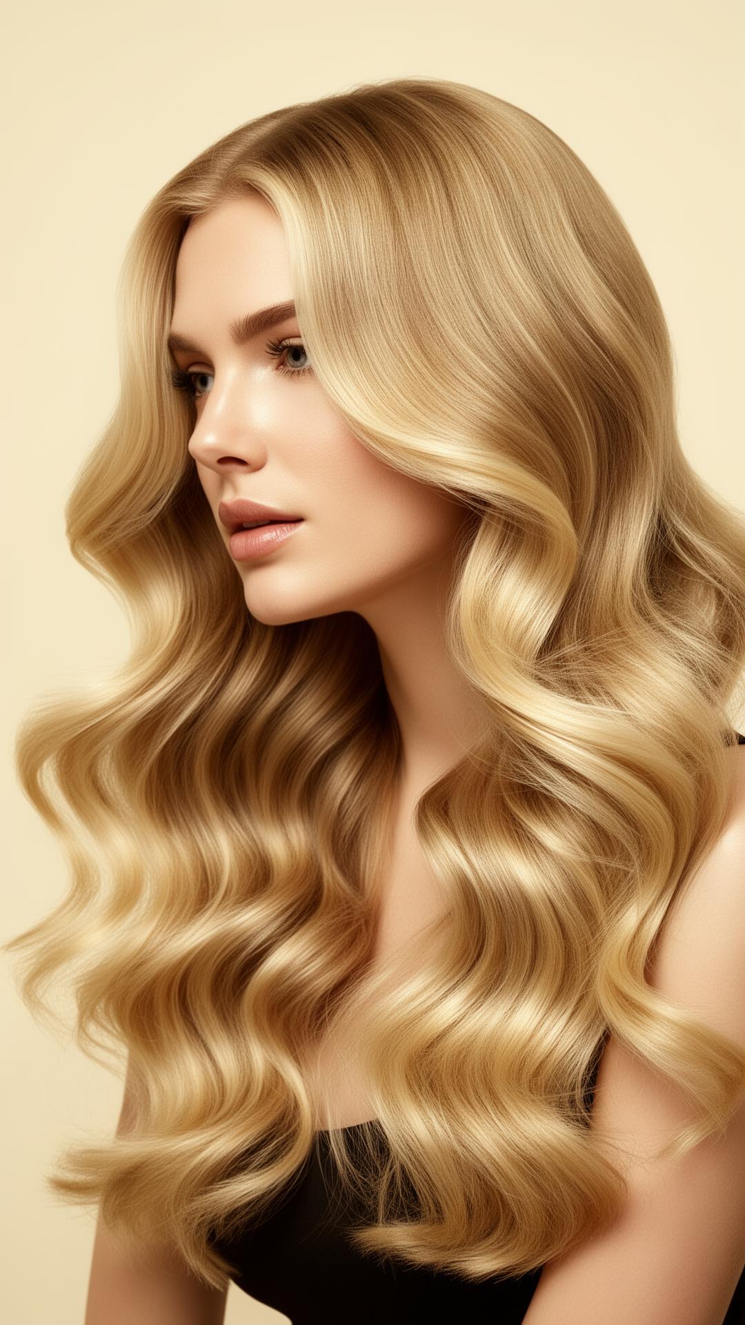 Elegantes Haarstyling